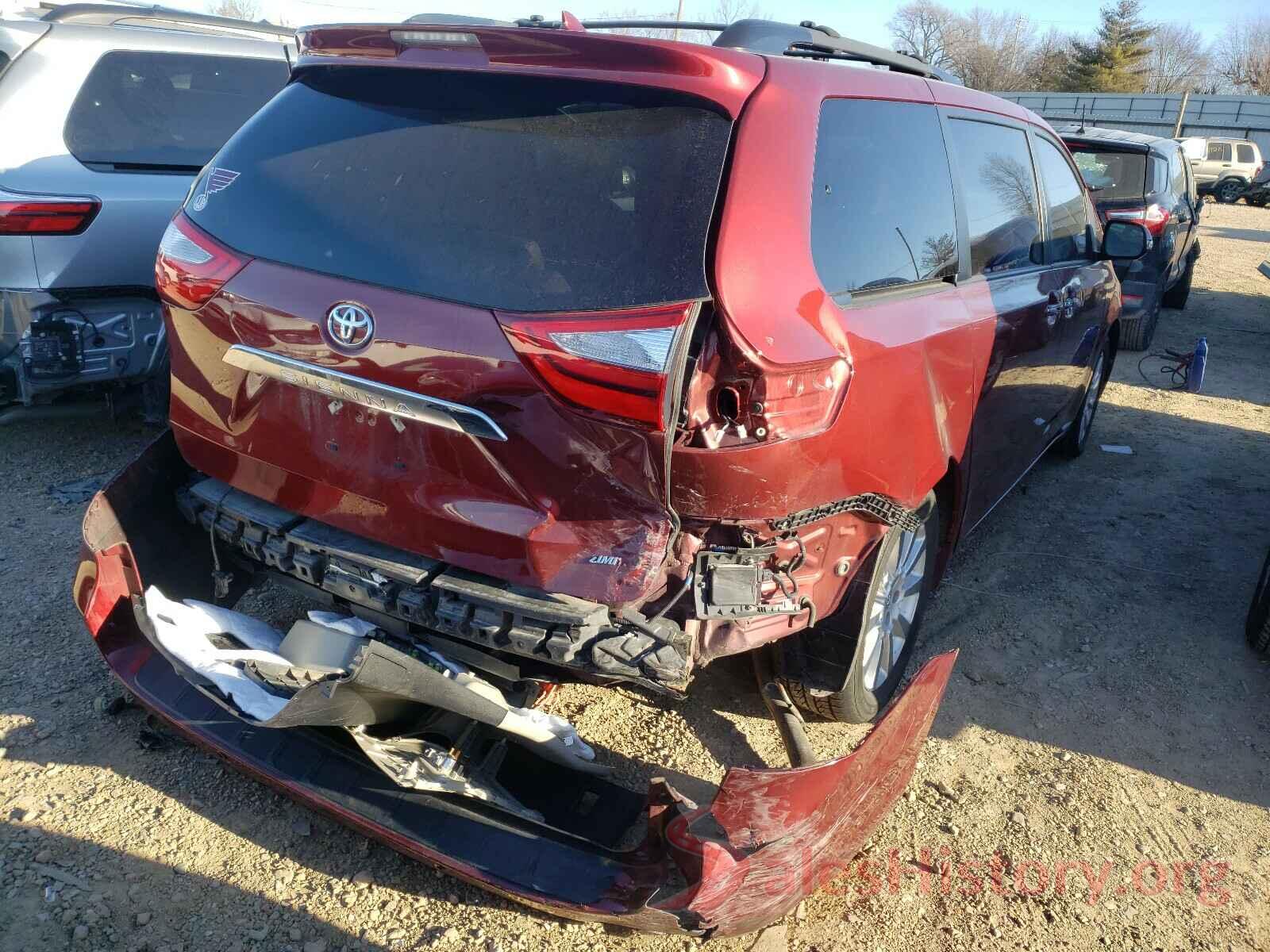 5TDYK3DC4GS706060 2016 TOYOTA SIENNA