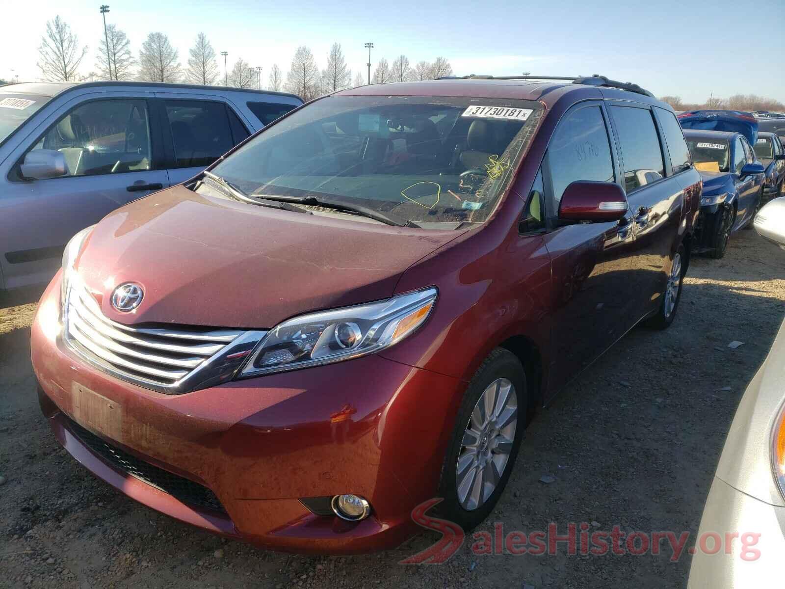 5TDYK3DC4GS706060 2016 TOYOTA SIENNA