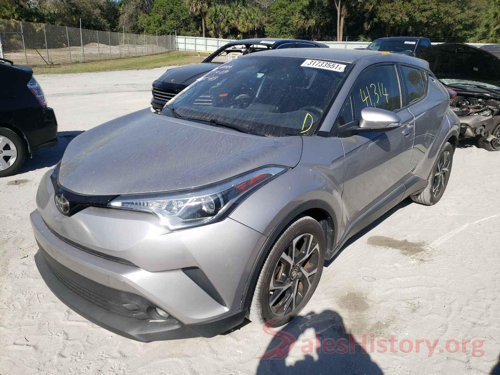 NMTKHMBX4JR039299 2018 TOYOTA C-HR