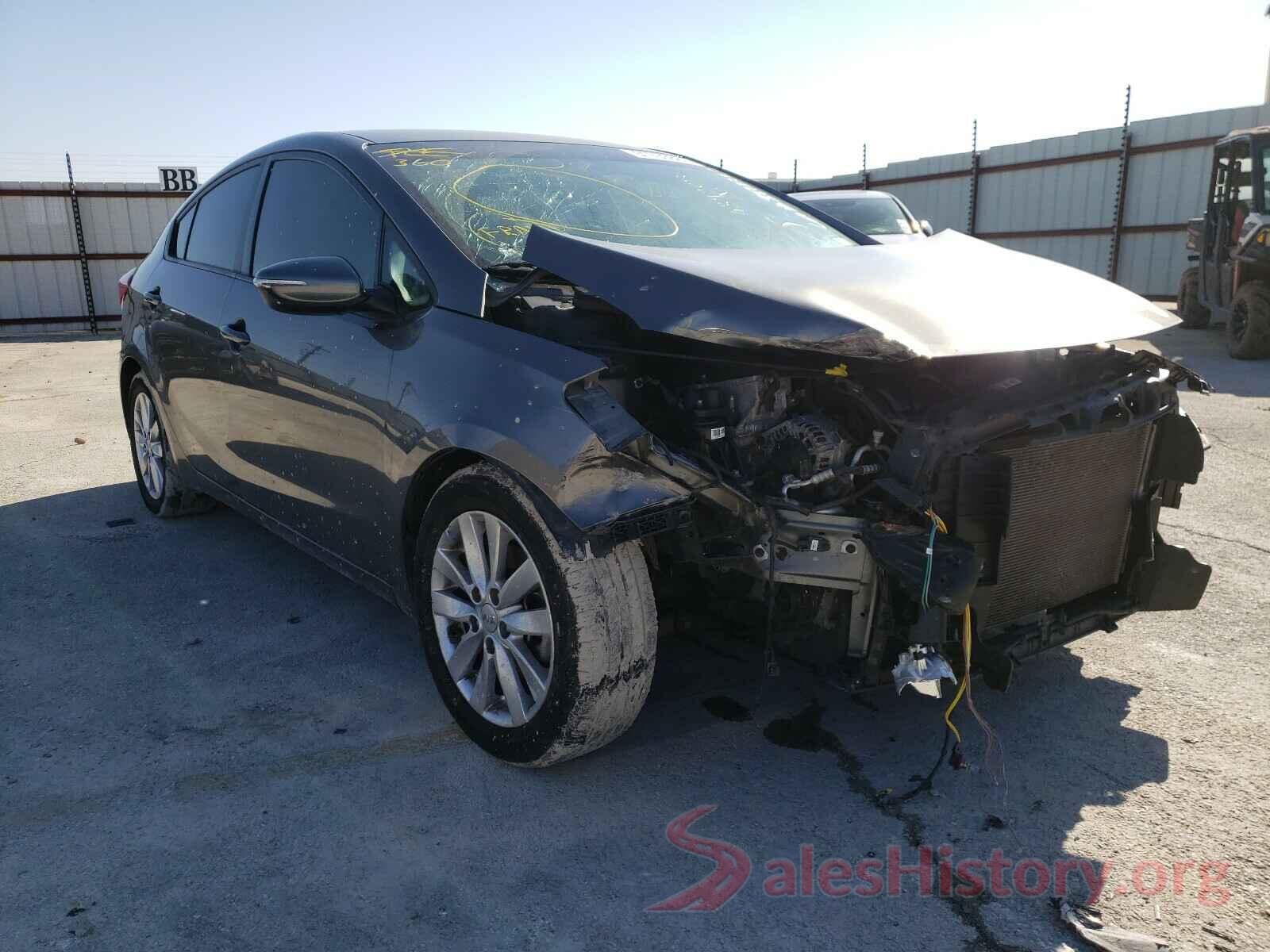 KNAFX4A61G5439203 2016 KIA FORTE