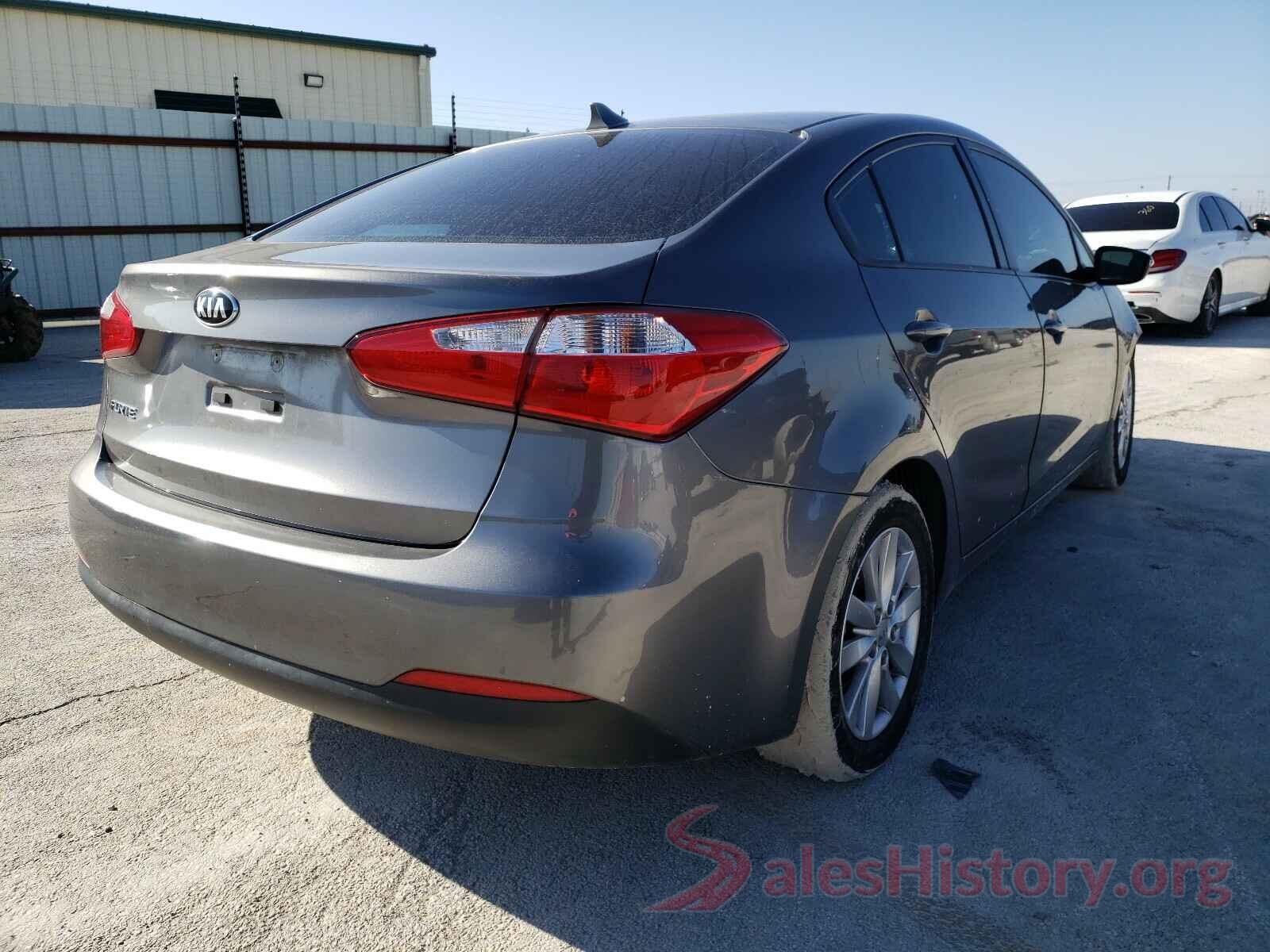 KNAFX4A61G5439203 2016 KIA FORTE