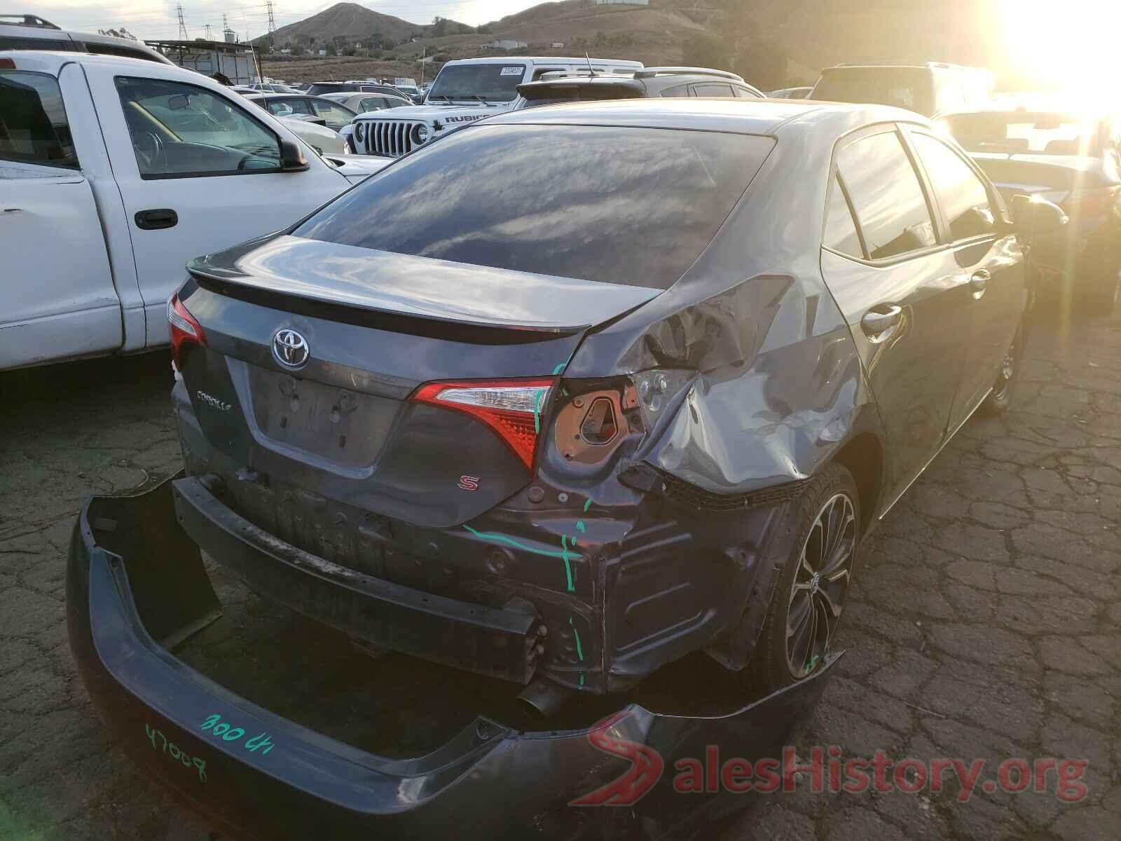 5YFBURHE2GP541584 2016 TOYOTA COROLLA