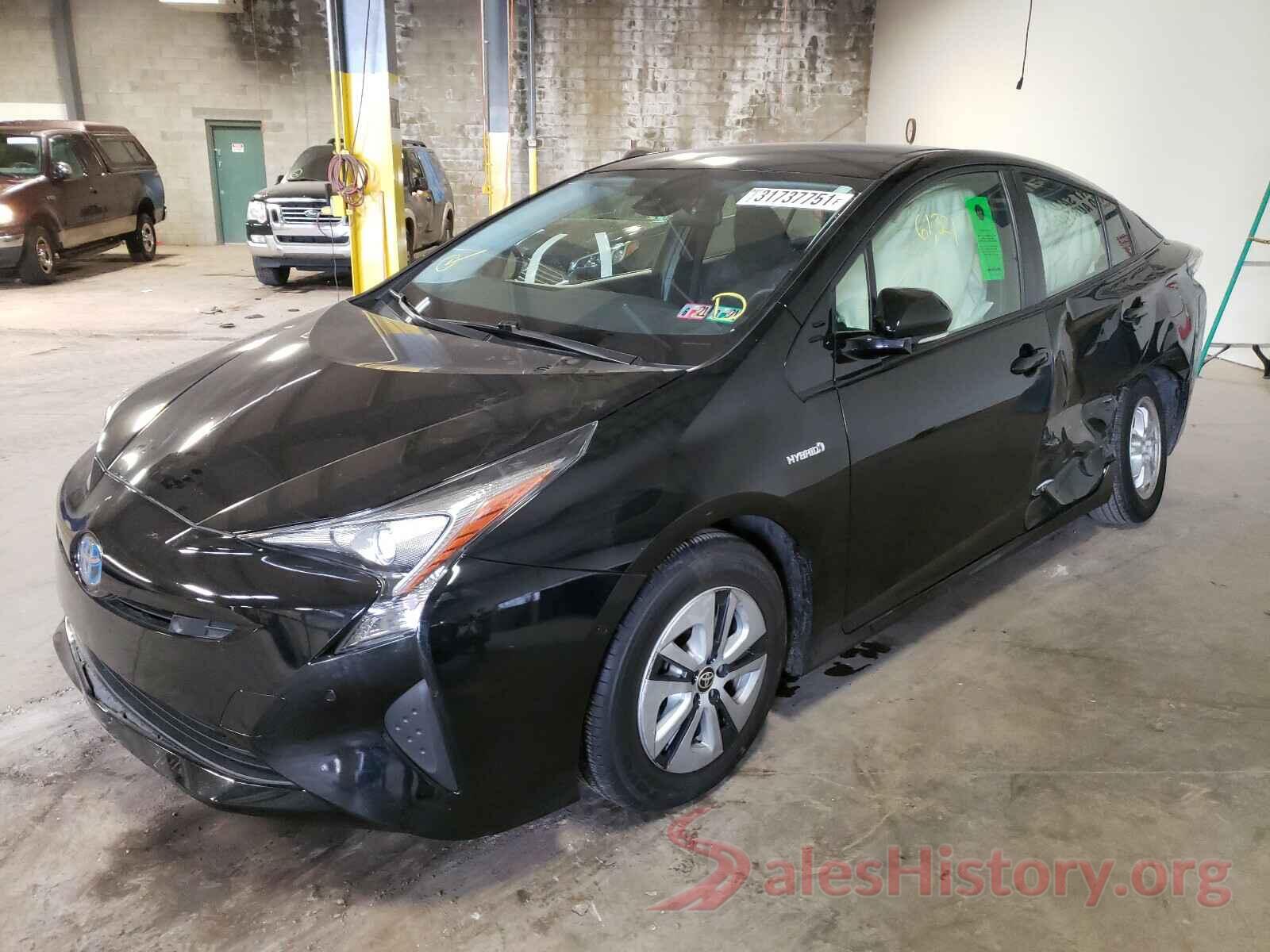 JTDKBRFU8H3042931 2017 TOYOTA PRIUS