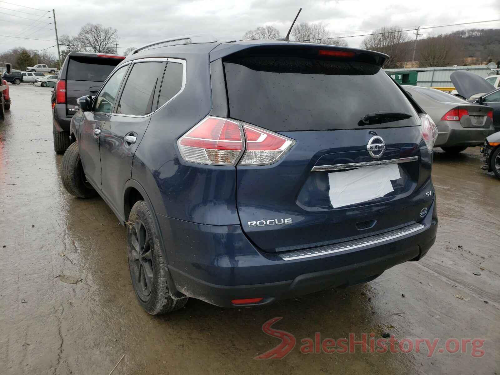 KNMAT2MT0GP610204 2016 NISSAN ROGUE