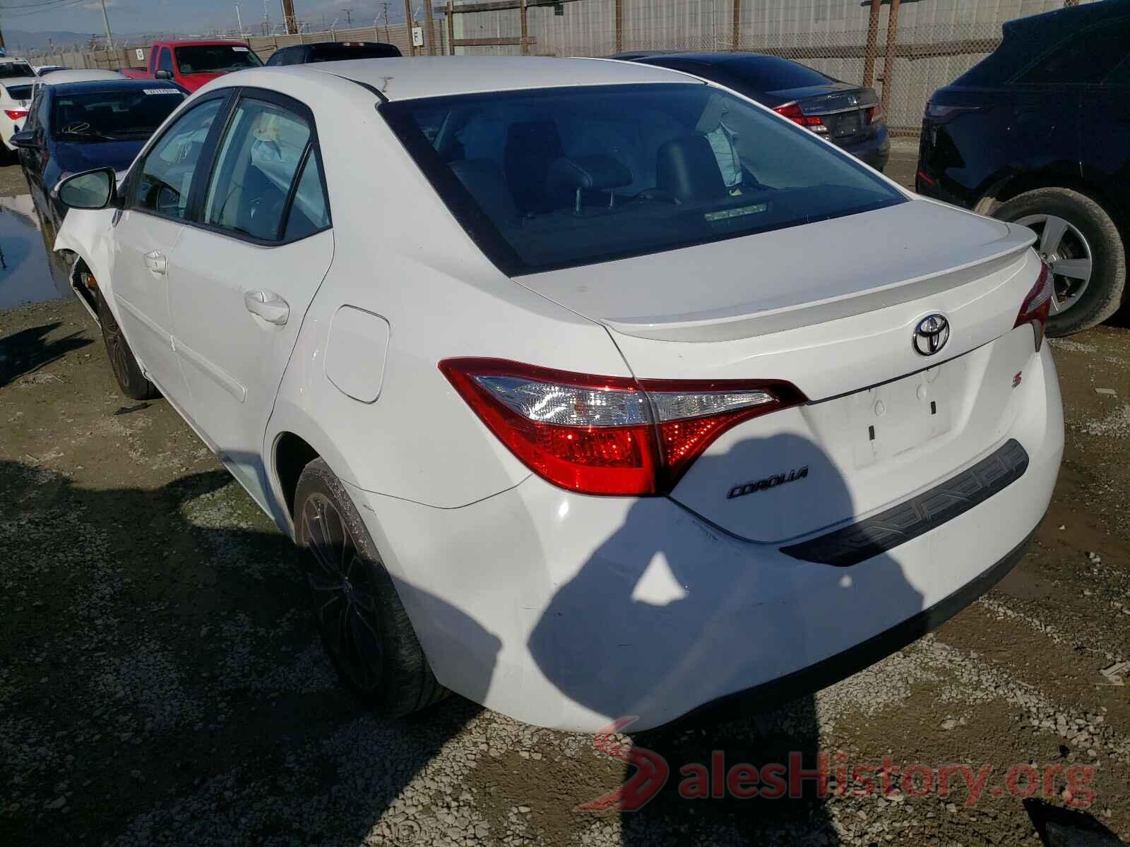 5YFBURHEXGP384984 2016 TOYOTA COROLLA