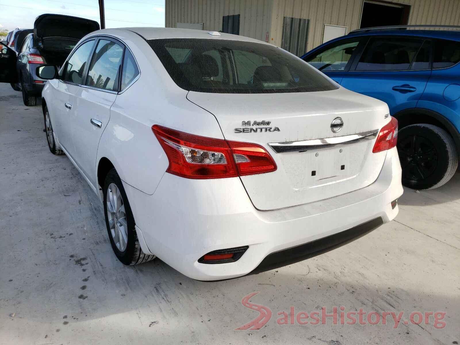 3N1AB7APXKY233852 2019 NISSAN SENTRA