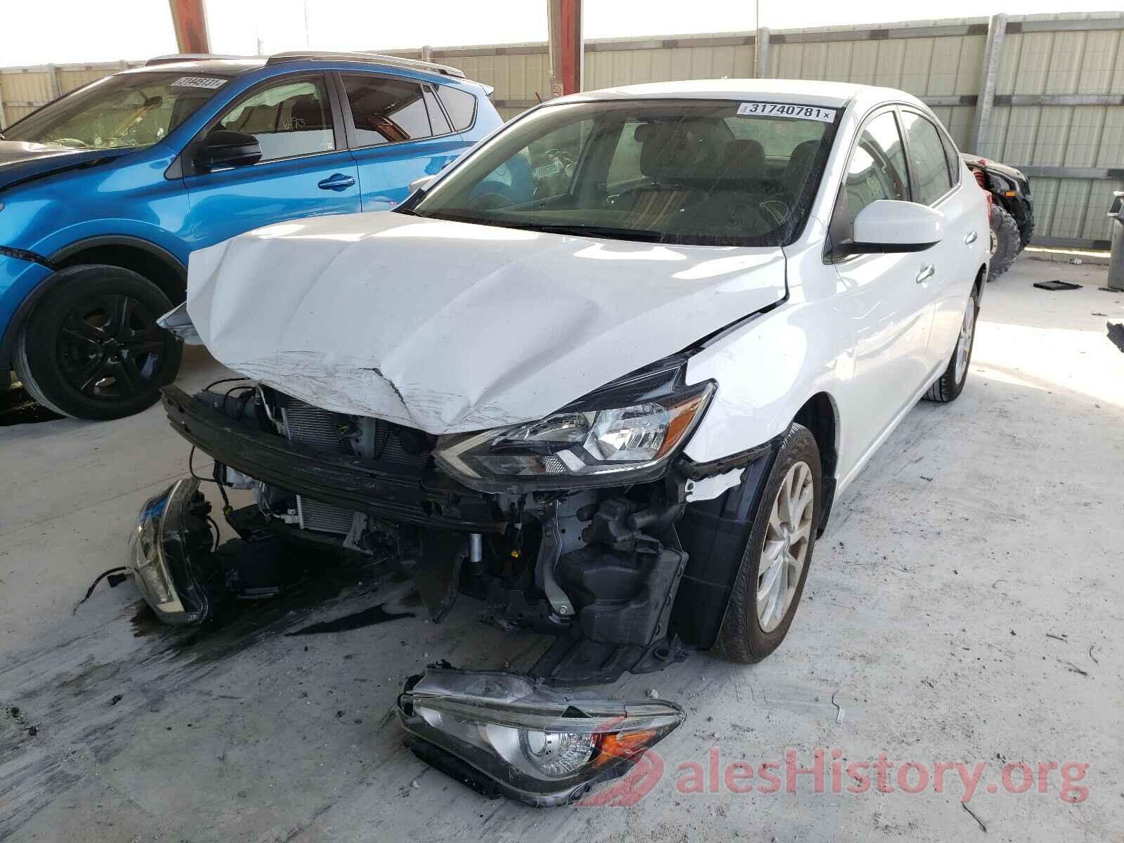 3N1AB7APXKY233852 2019 NISSAN SENTRA