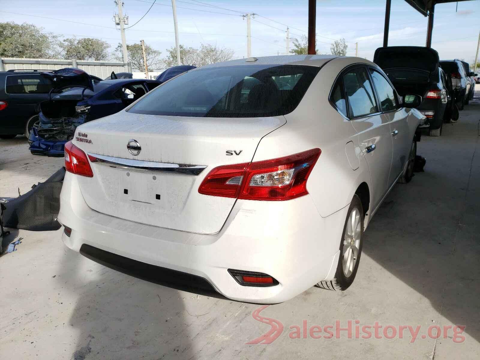 3N1AB7APXKY233852 2019 NISSAN SENTRA