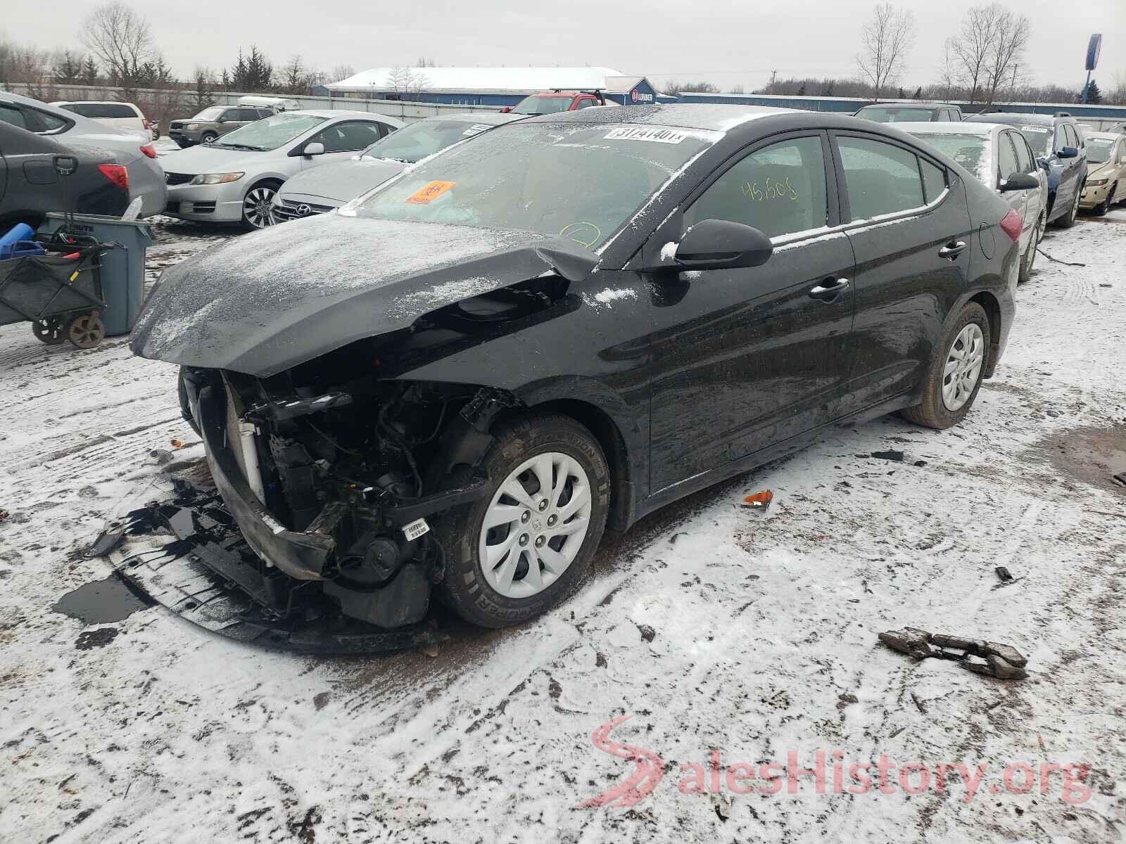 5NPD74LF3JH352806 2018 HYUNDAI ELANTRA