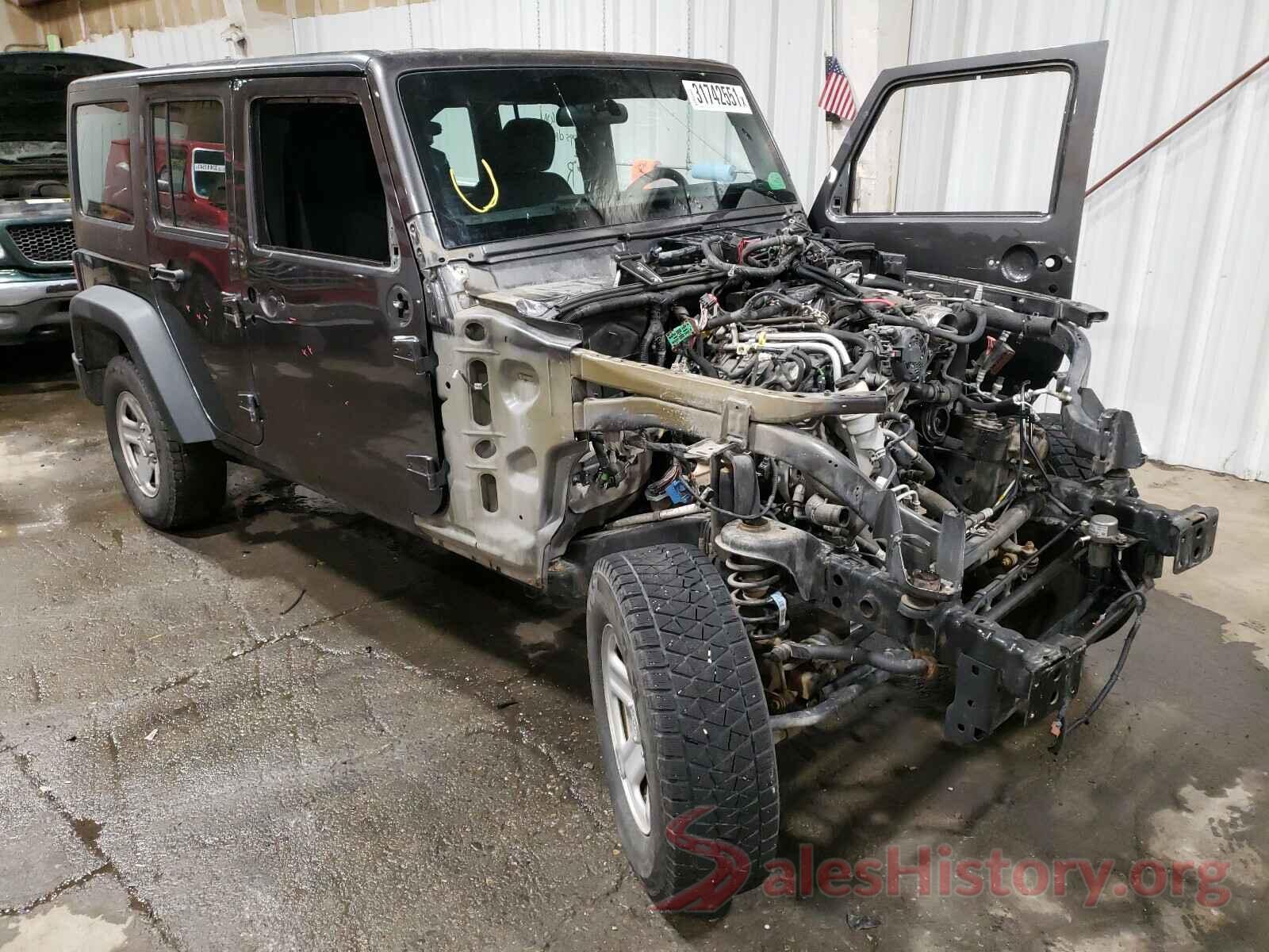 1C4BJWDG4HL510717 2017 JEEP WRANGLER