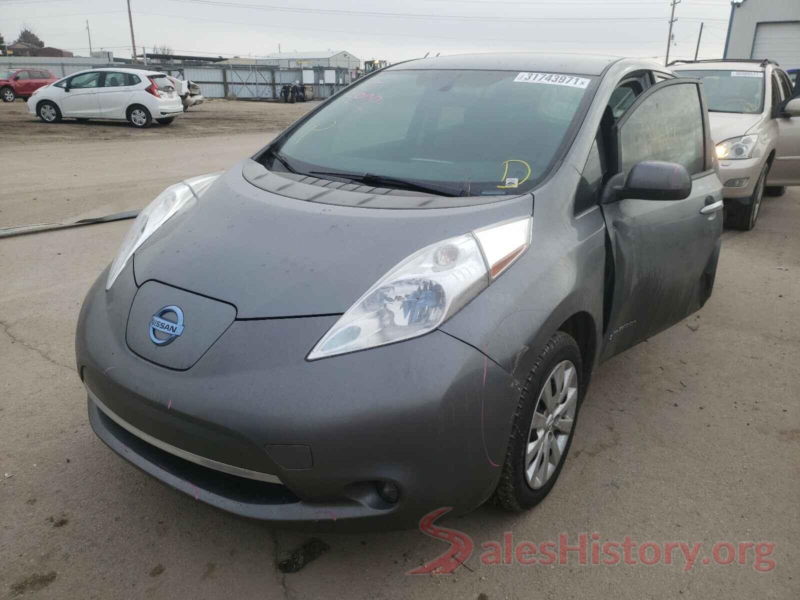 1N4AZ0CP1EC340711 2014 NISSAN LEAF