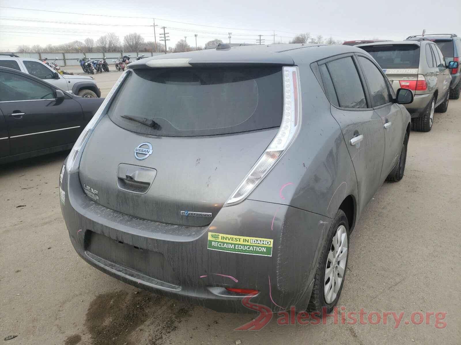 1N4AZ0CP1EC340711 2014 NISSAN LEAF