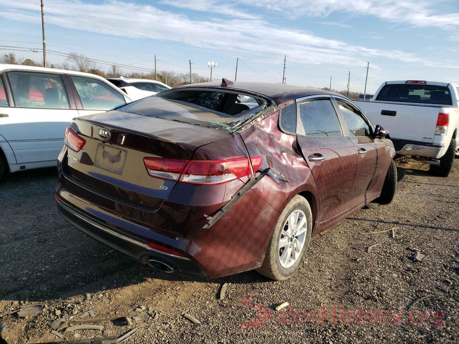 5XXGT4L31GG026652 2016 KIA OPTIMA