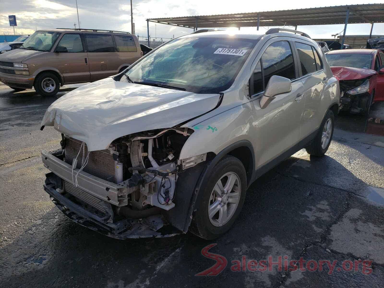 3GNCJLSB3GL247365 2016 CHEVROLET TRAX