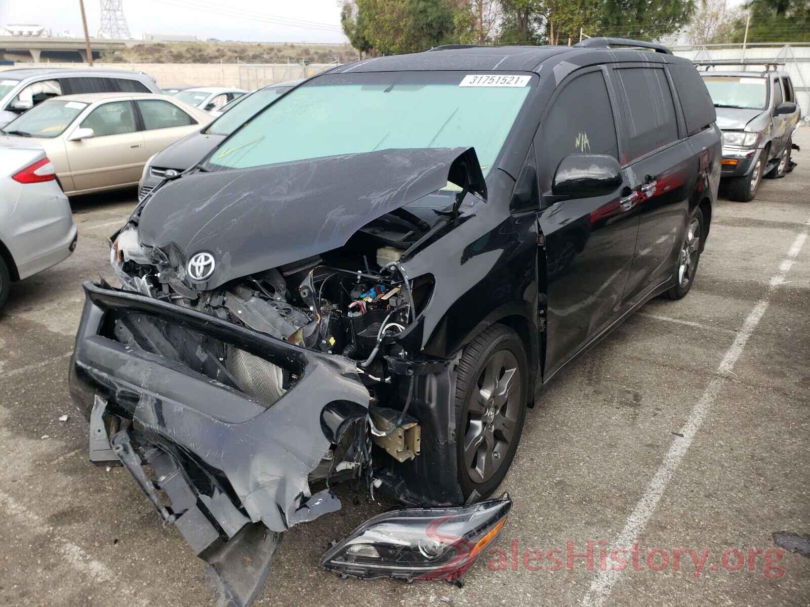 5TDXK3DC7GS698936 2016 TOYOTA SIENNA