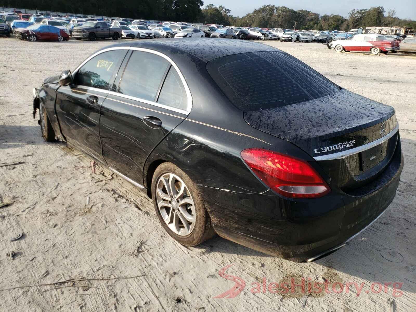 55SWF4JB7GU099202 2016 MERCEDES-BENZ C CLASS