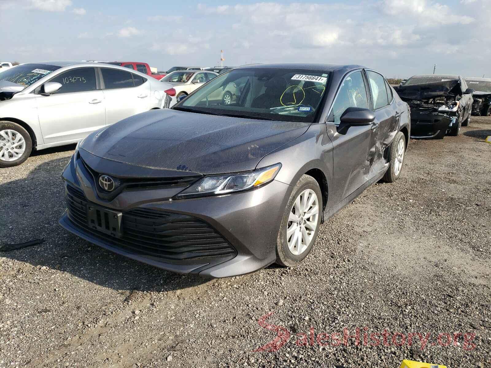 4T1B11HK8KU284020 2019 TOYOTA CAMRY