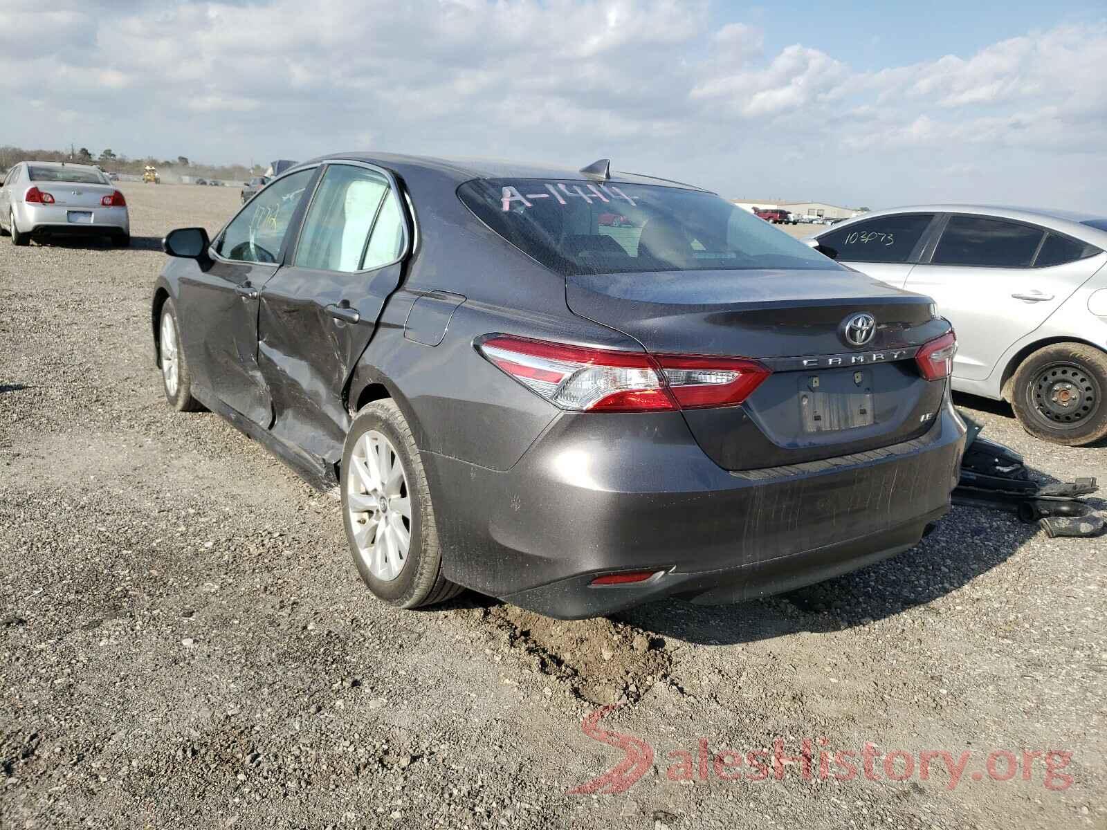 4T1B11HK8KU284020 2019 TOYOTA CAMRY