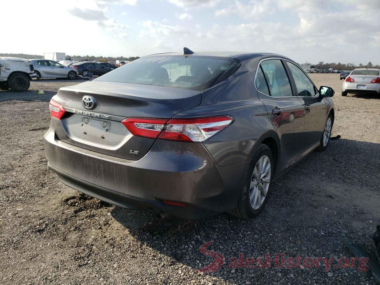 4T1B11HK8KU284020 2019 TOYOTA CAMRY