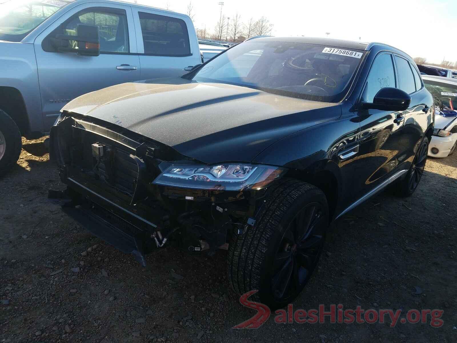 SADCM2FV2LA617886 2020 JAGUAR F-PACE