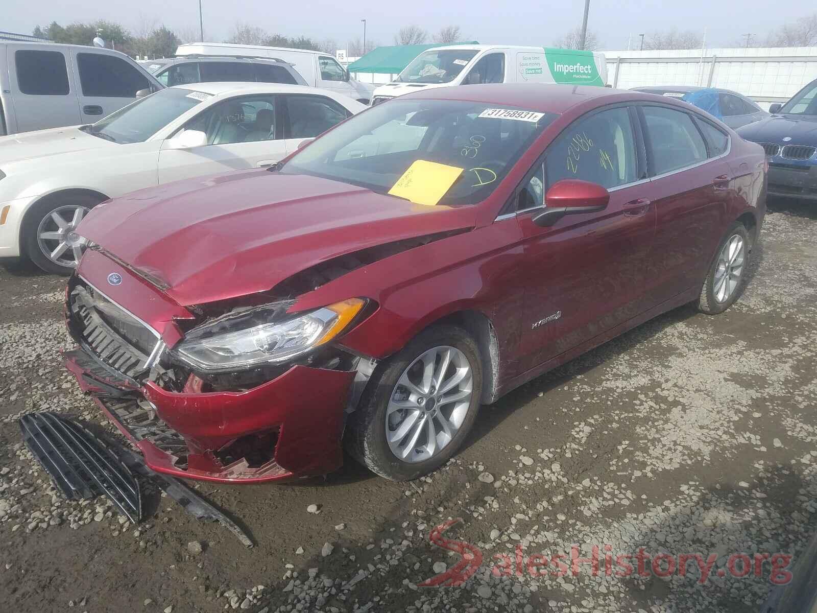 3FA6P0LU3KR173296 2019 FORD FUSION