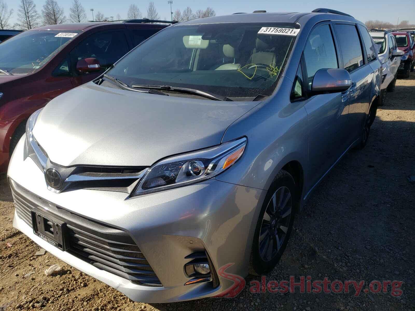 5TDYZ3DC4KS019228 2019 TOYOTA SIENNA