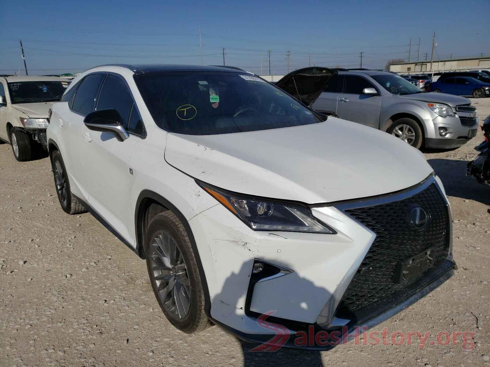 2T2ZZMCA8HC037626 2017 LEXUS RX350