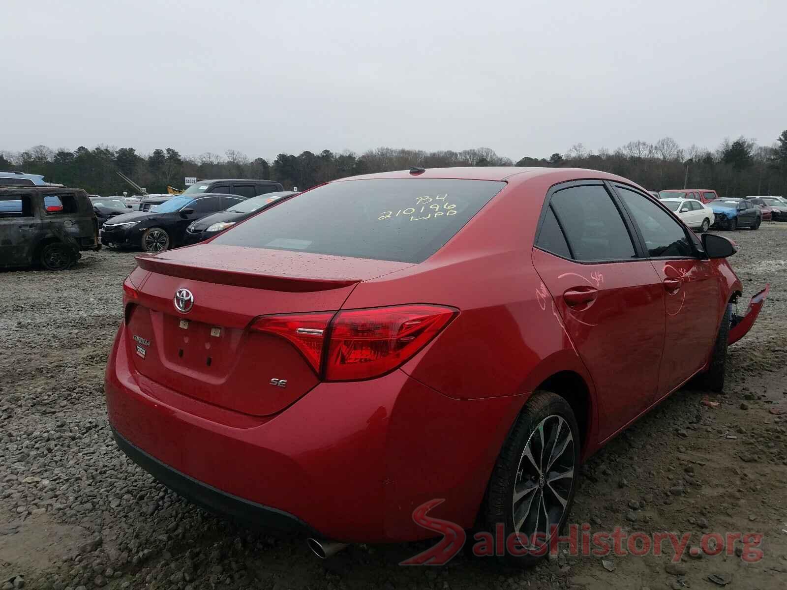 5YFBURHE4KP868142 2019 TOYOTA COROLLA