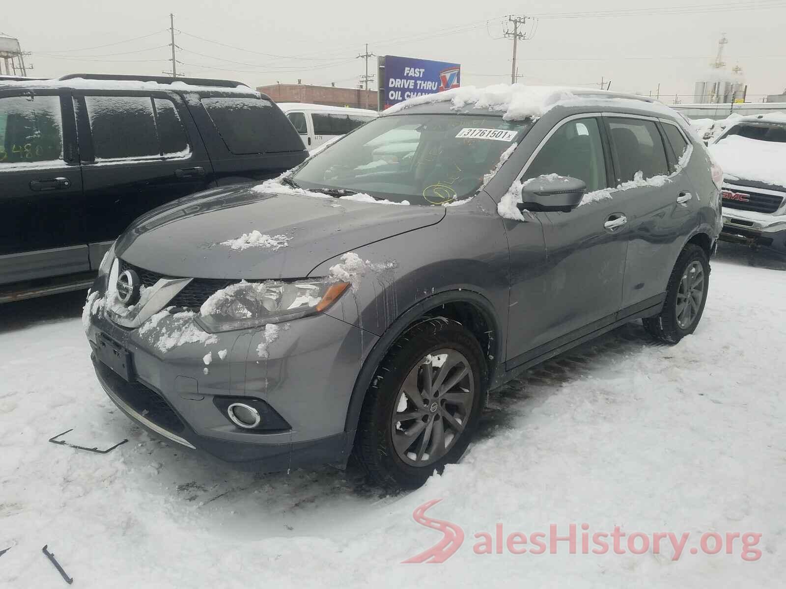 KNMAT2MV5GP730145 2016 NISSAN ROGUE