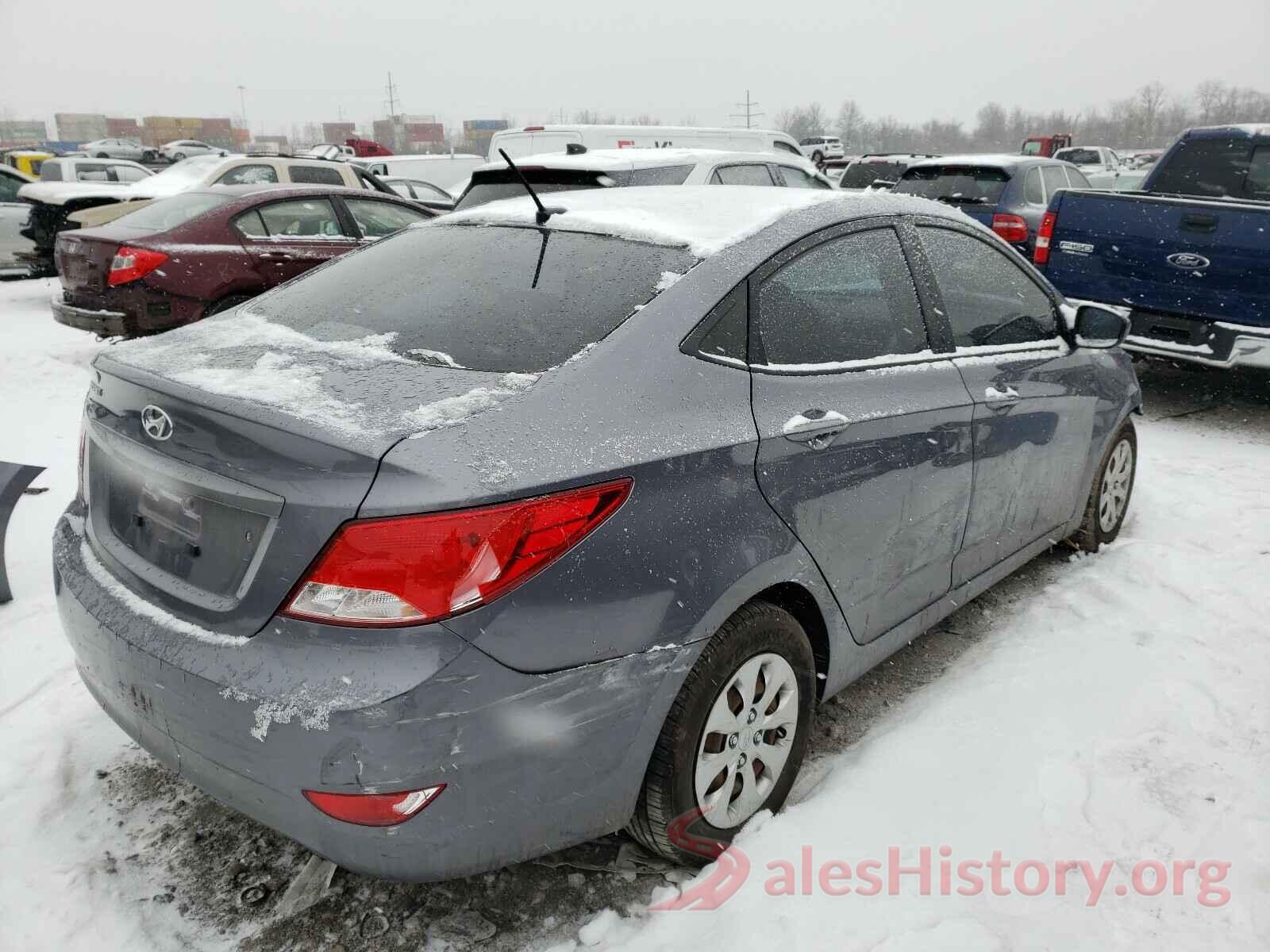 KMHCT4AE1GU037739 2016 HYUNDAI ACCENT