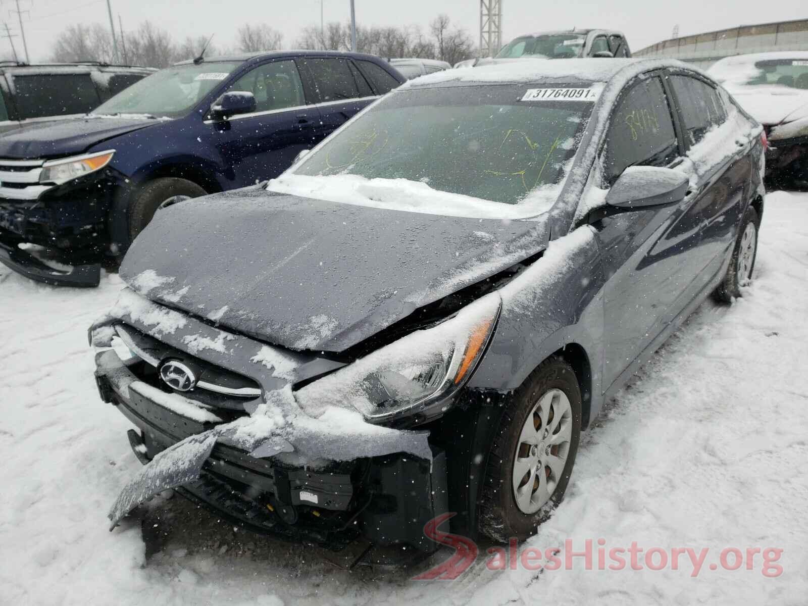 KMHCT4AE1GU037739 2016 HYUNDAI ACCENT