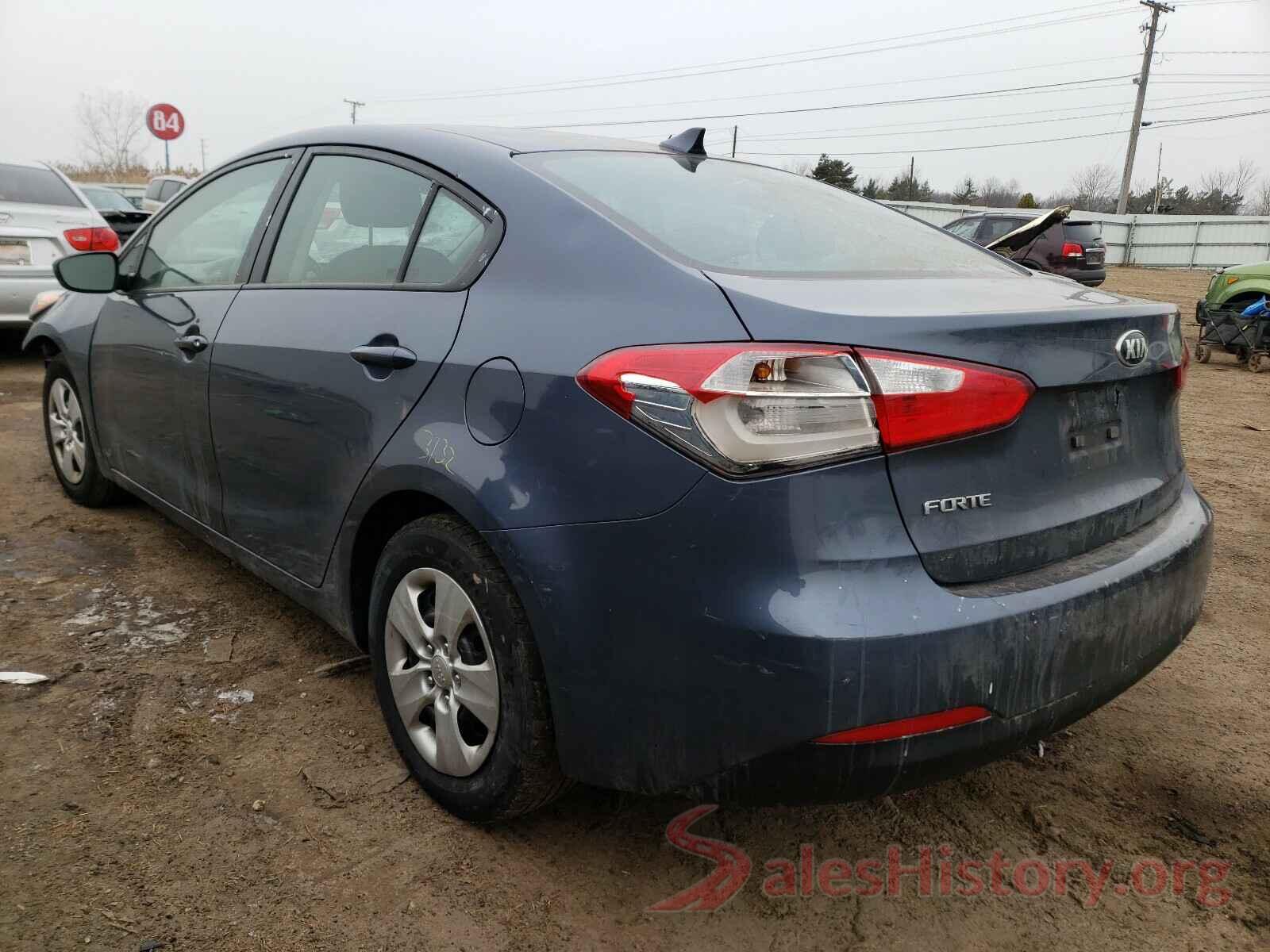 KNAFK4A67G5554175 2016 KIA FORTE