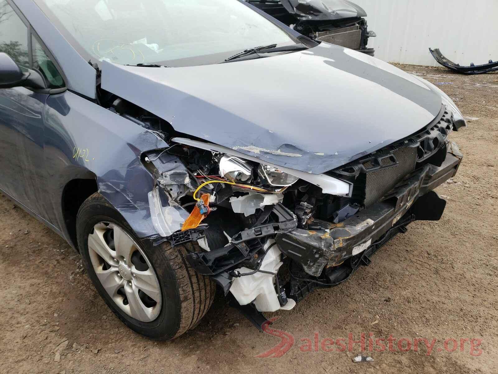 KNAFK4A67G5554175 2016 KIA FORTE