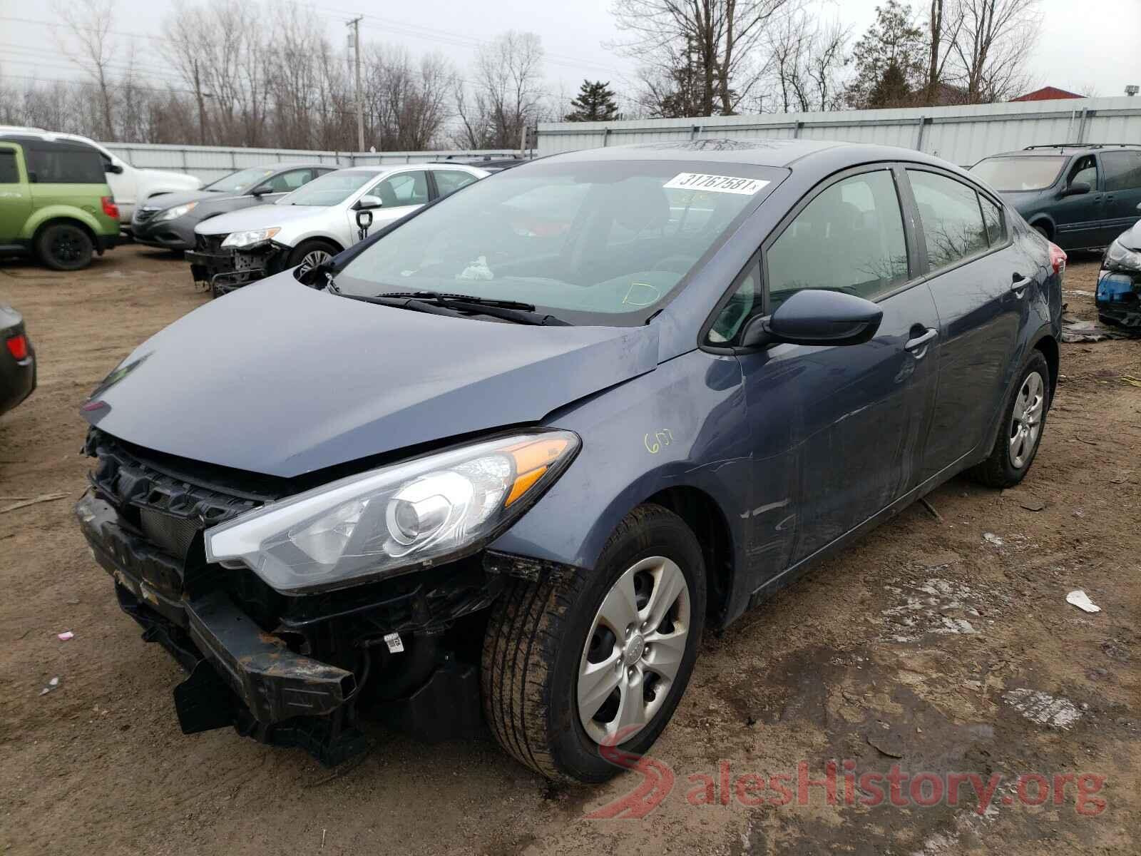 KNAFK4A67G5554175 2016 KIA FORTE