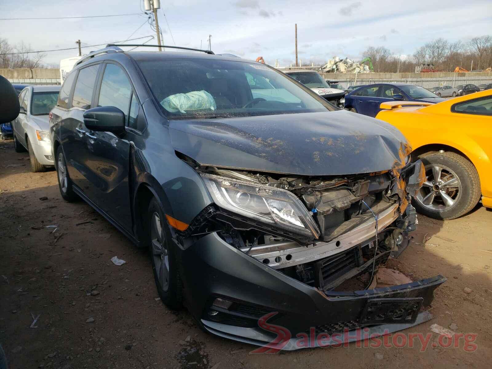 5FNRL6H78KB068618 2019 HONDA ODYSSEY