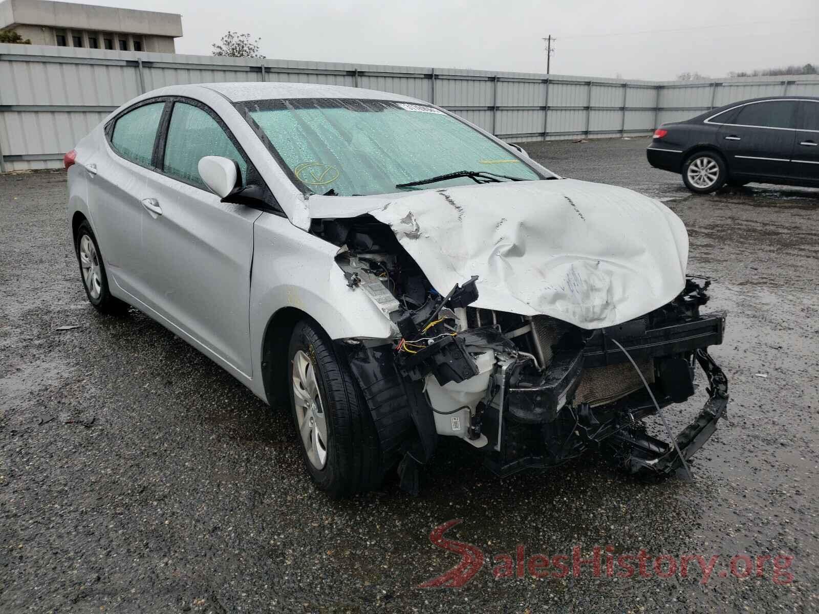 5NPDH4AEXGH768903 2016 HYUNDAI ELANTRA