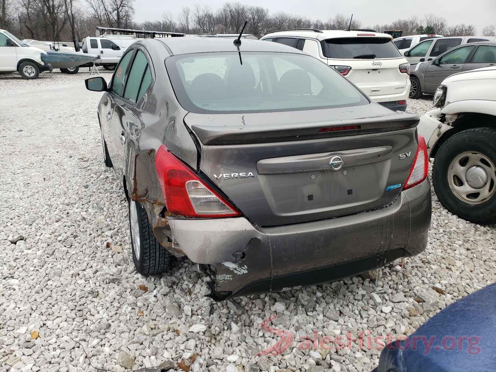 3N1CN7AP9GL887407 2016 NISSAN VERSA