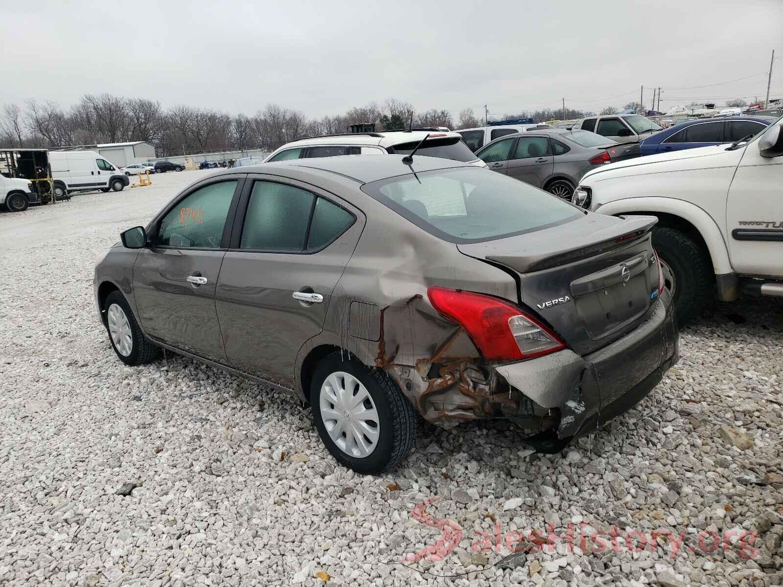 3N1CN7AP9GL887407 2016 NISSAN VERSA