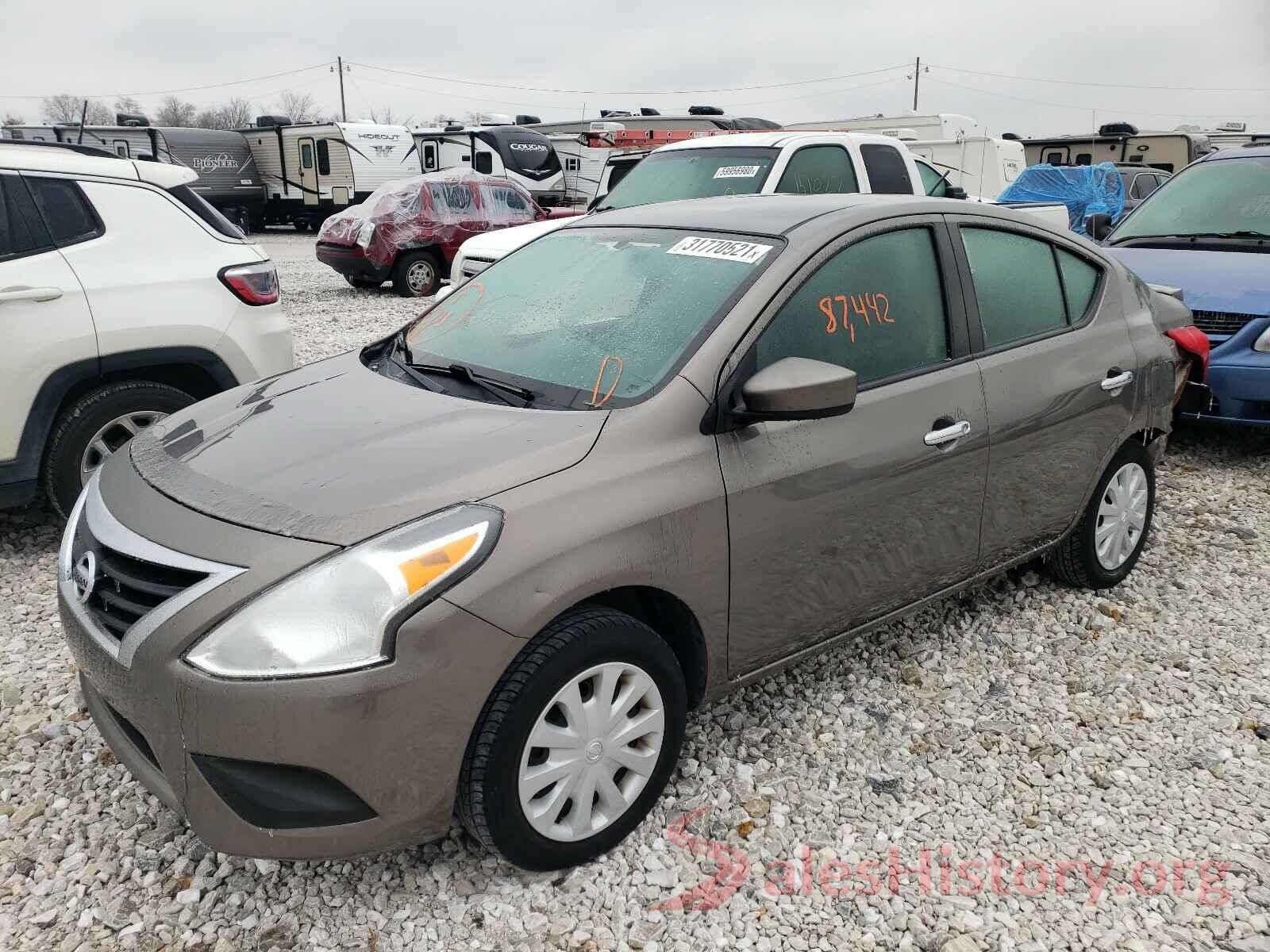 3N1CN7AP9GL887407 2016 NISSAN VERSA