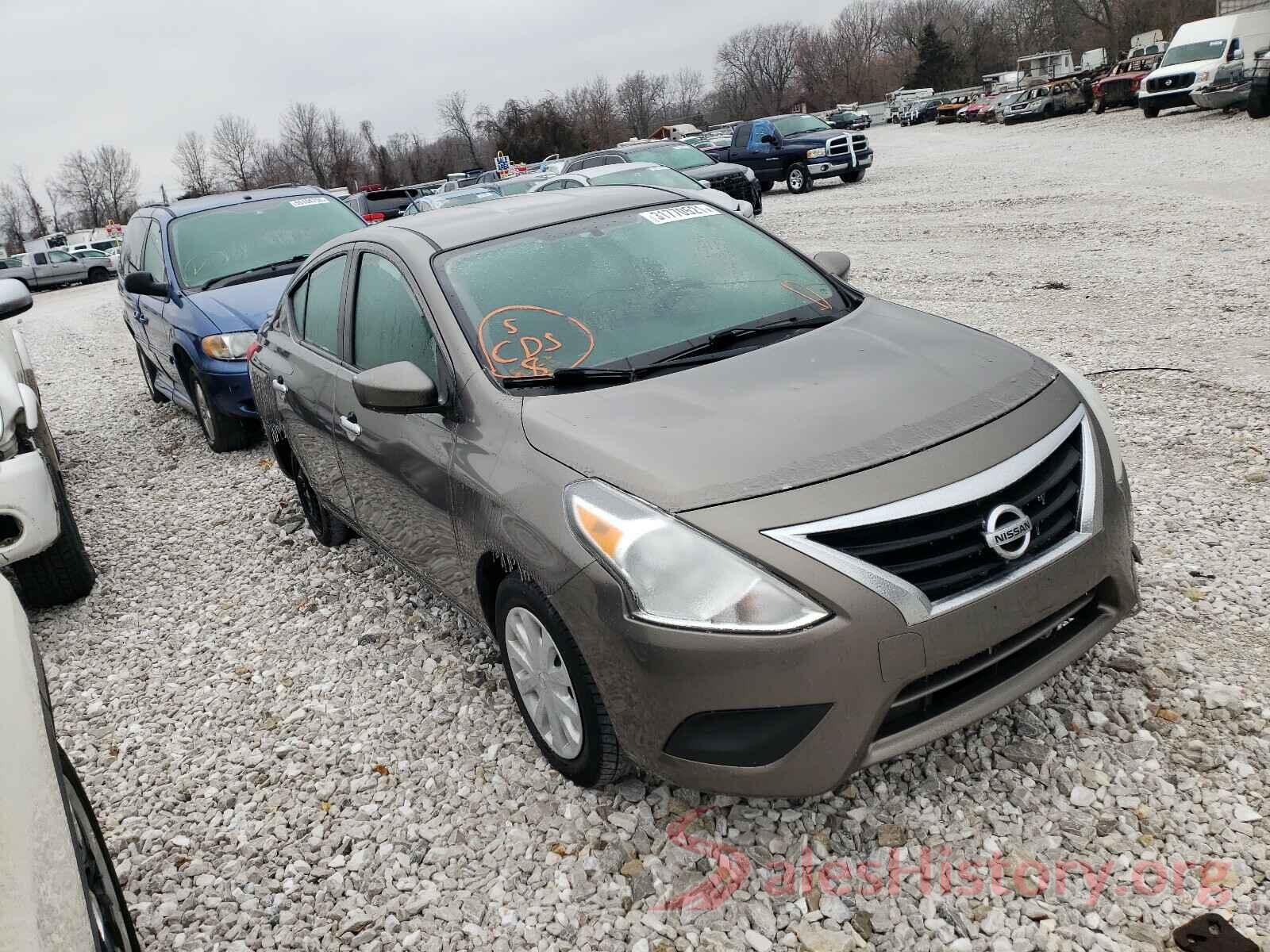 3N1CN7AP9GL887407 2016 NISSAN VERSA