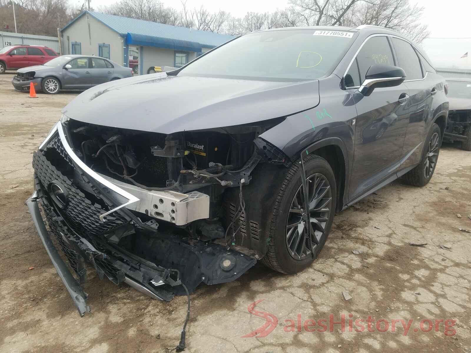 2T2BZMCA3GC014447 2016 LEXUS RX350