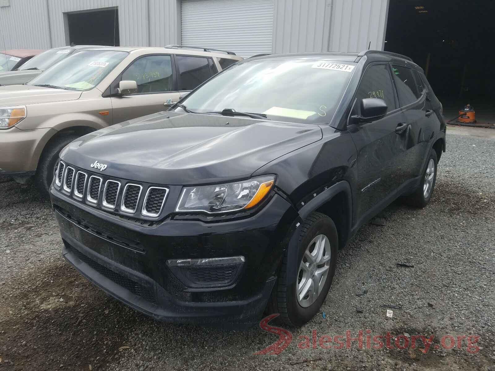 3C4NJDAB4JT231501 2018 JEEP COMPASS