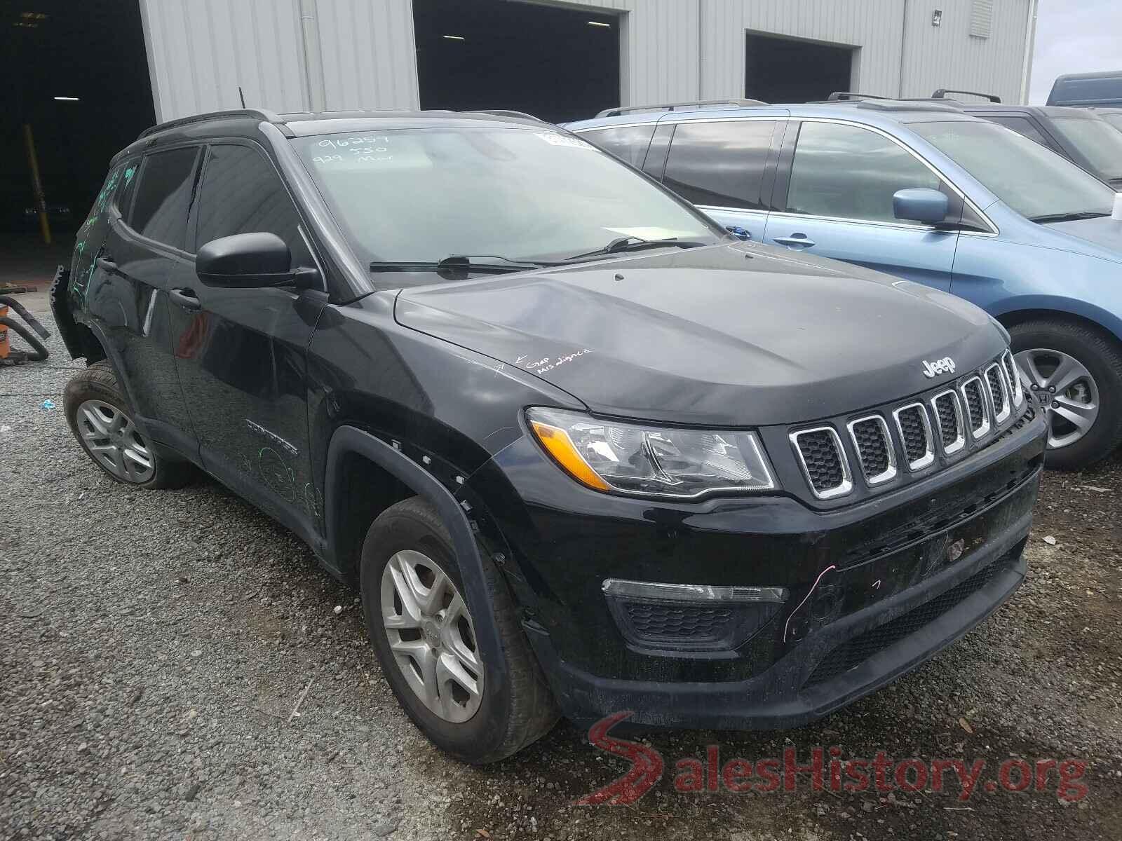 3C4NJDAB4JT231501 2018 JEEP COMPASS