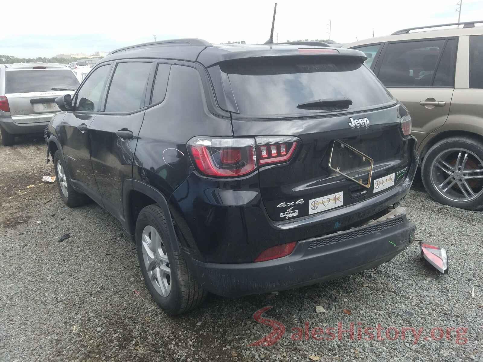 3C4NJDAB4JT231501 2018 JEEP COMPASS