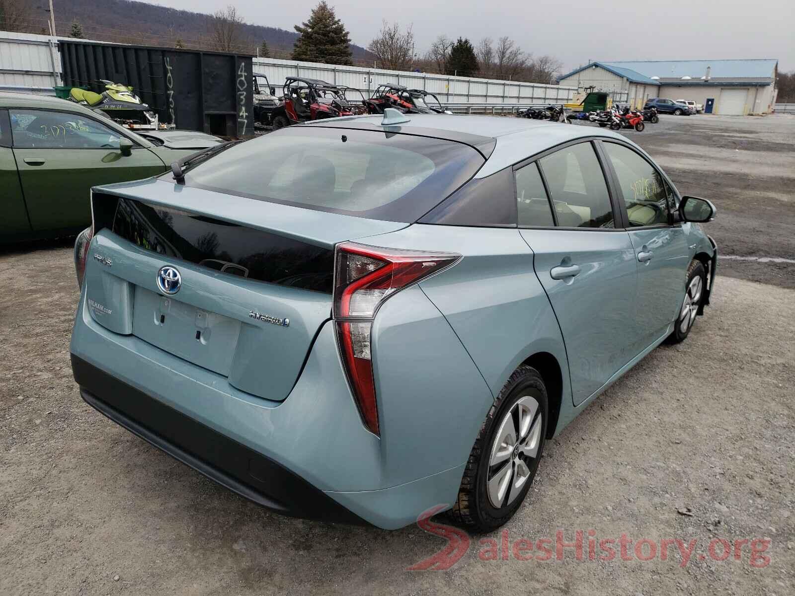 JTDKARFU9G3511641 2016 TOYOTA PRIUS