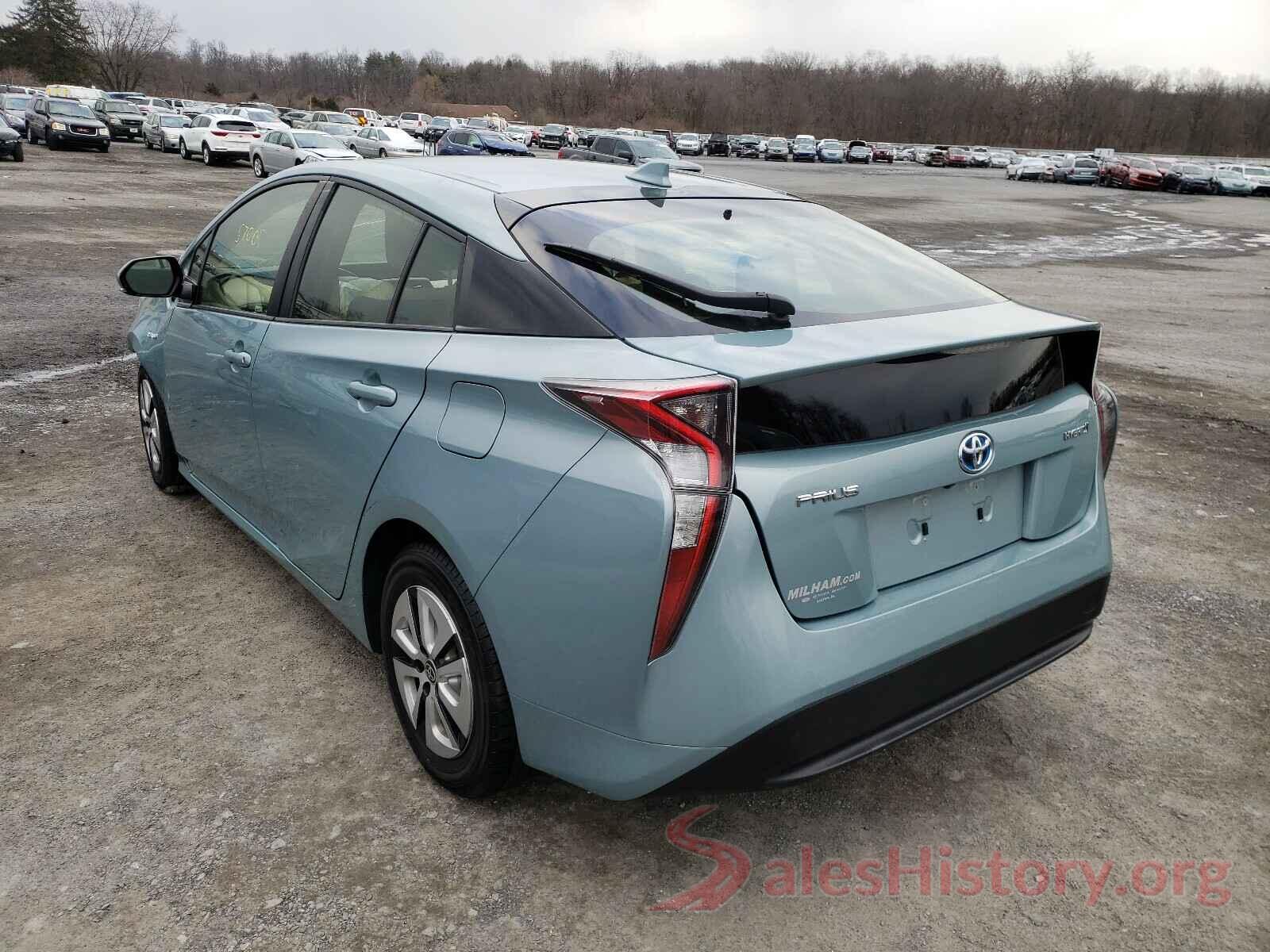 JTDKARFU9G3511641 2016 TOYOTA PRIUS