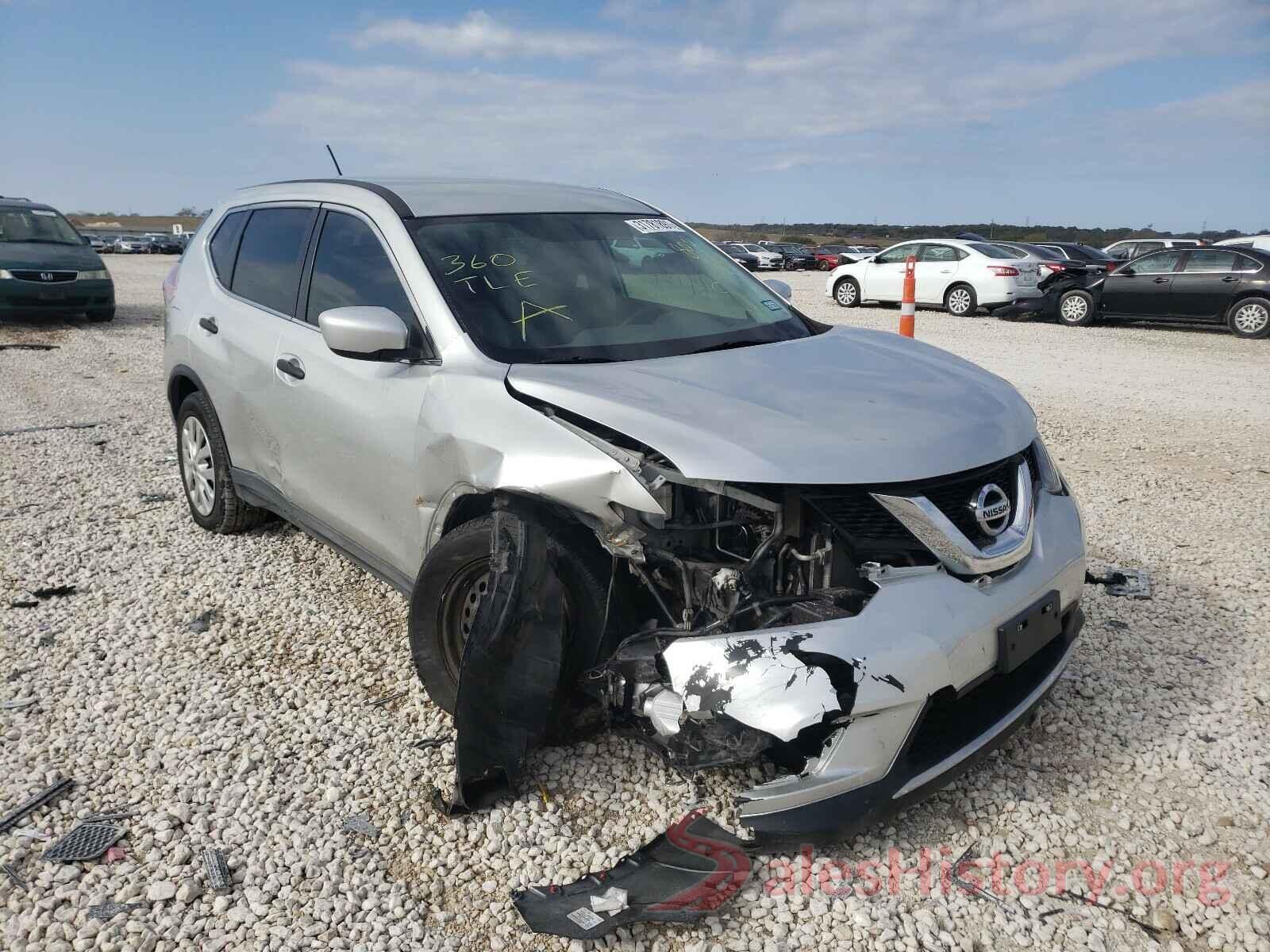 5N1AT2MT1GC800645 2016 NISSAN ROGUE