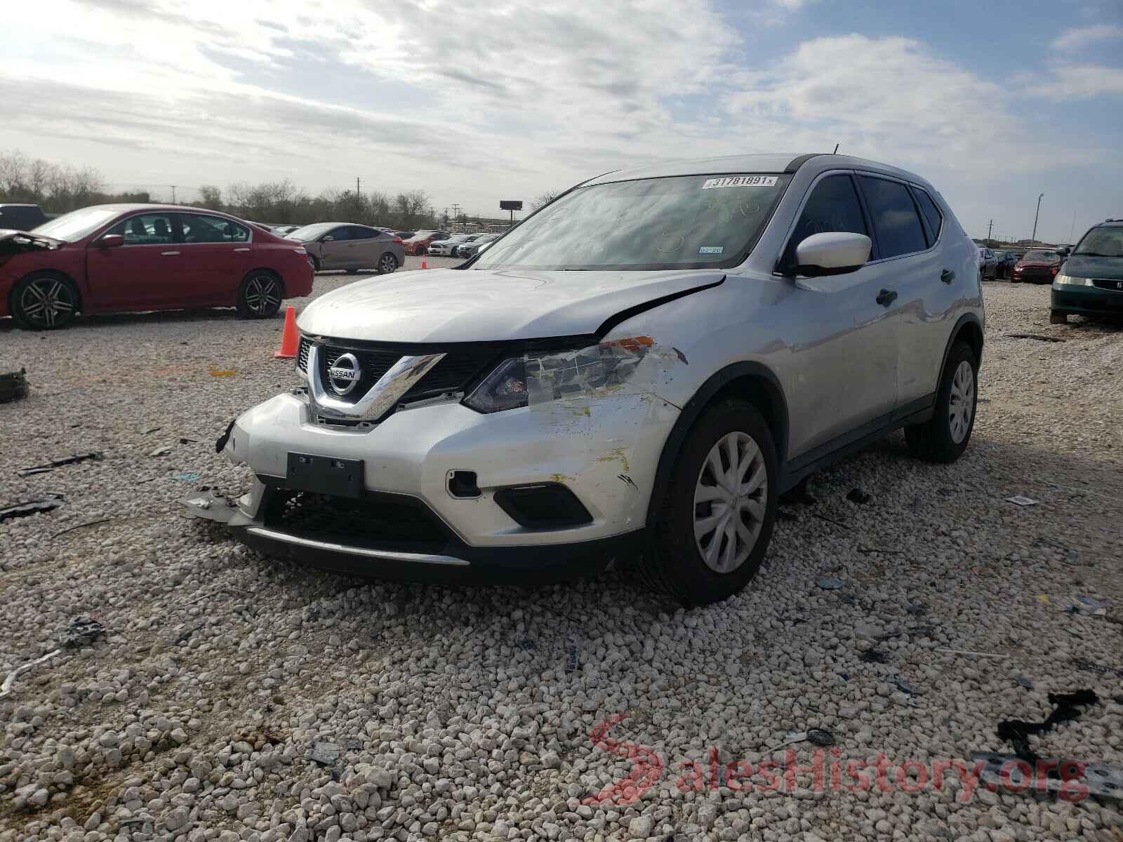 5N1AT2MT1GC800645 2016 NISSAN ROGUE