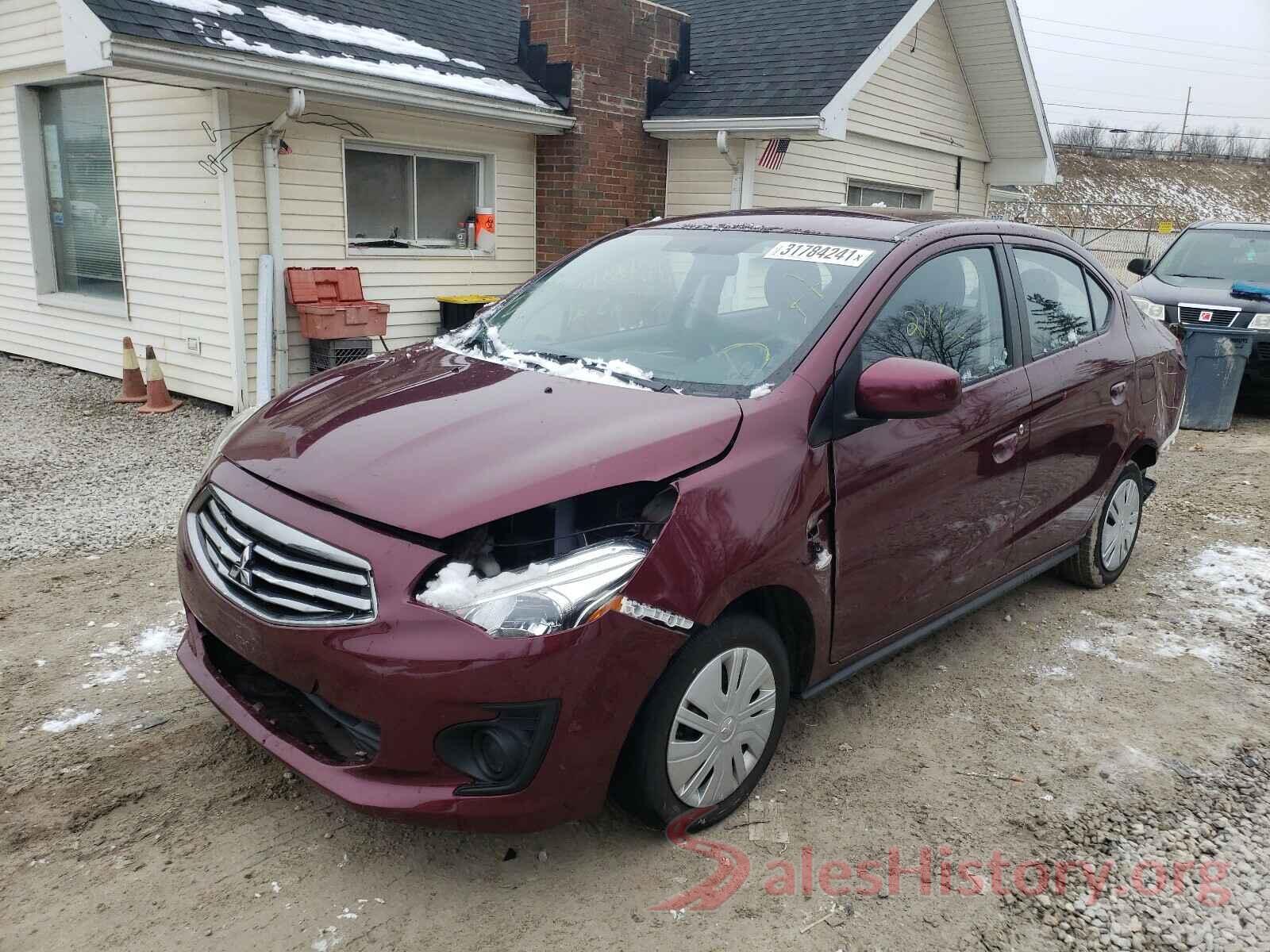 ML32F3FJ1KHF00249 2019 MITSUBISHI MIRAGE