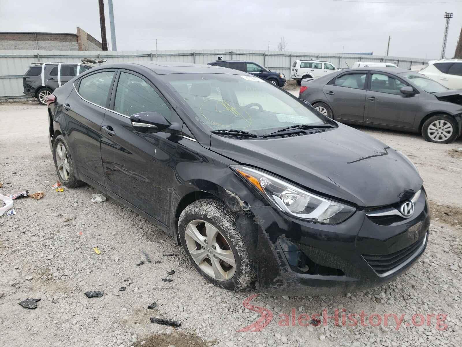 KMHDH4AEXGU529997 2016 HYUNDAI ELANTRA